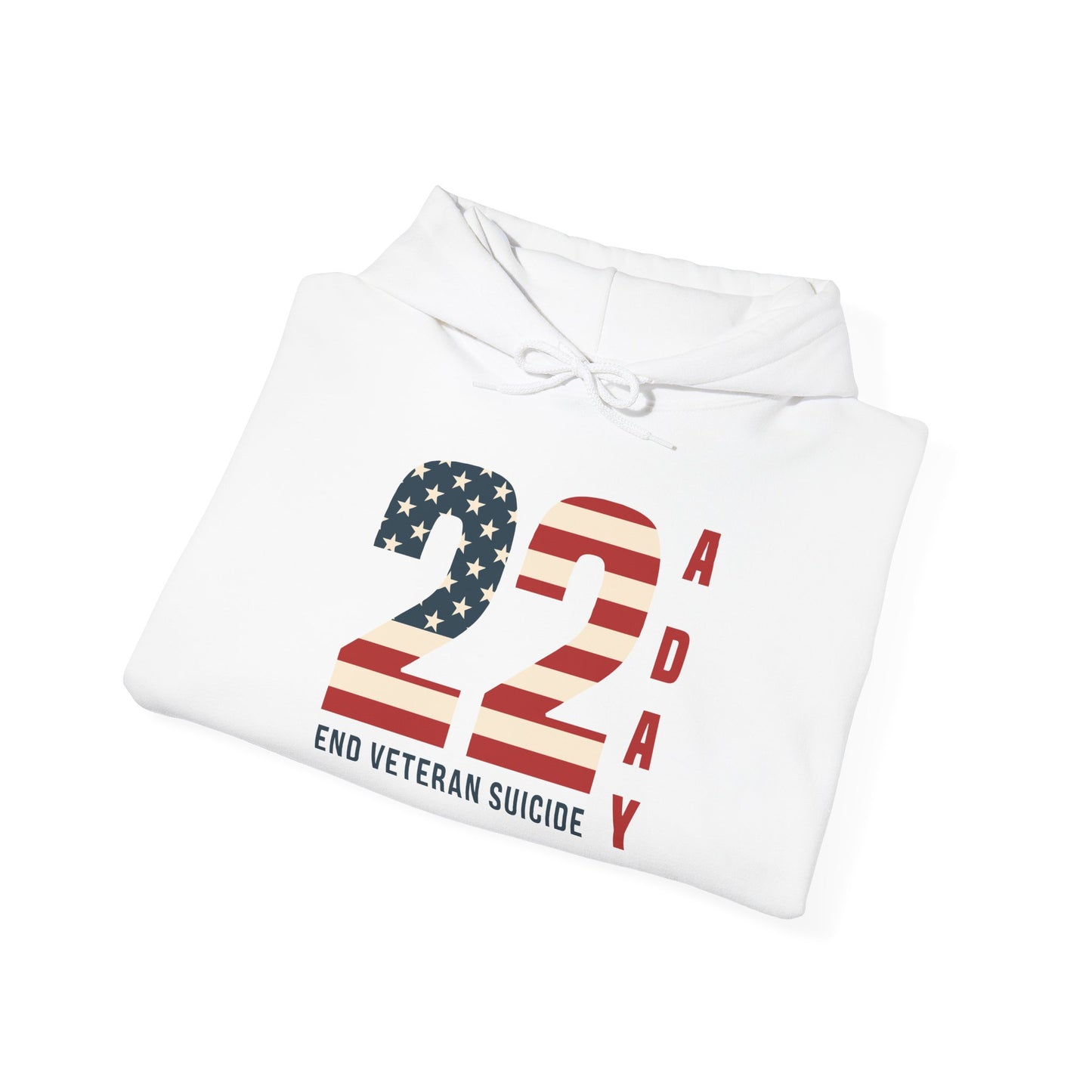 '22 a Day' End Veteran Suicide | Unisex Adult Hoodie