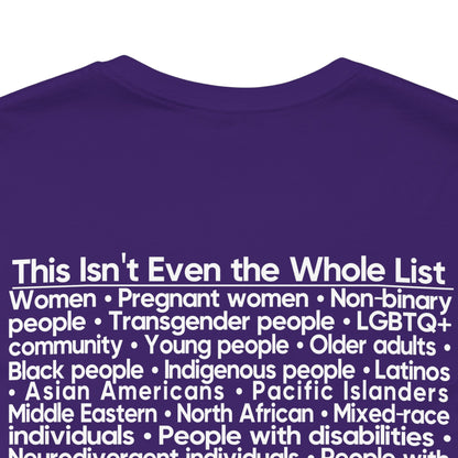 You're Probably DEI Too, Diversity Statement • Unisex Adult Short Sleeve T-Shirt