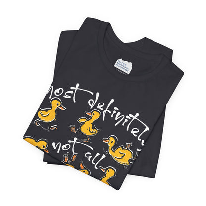Ducks Amuck • Unisex Adult Short Sleeve T-Shirt