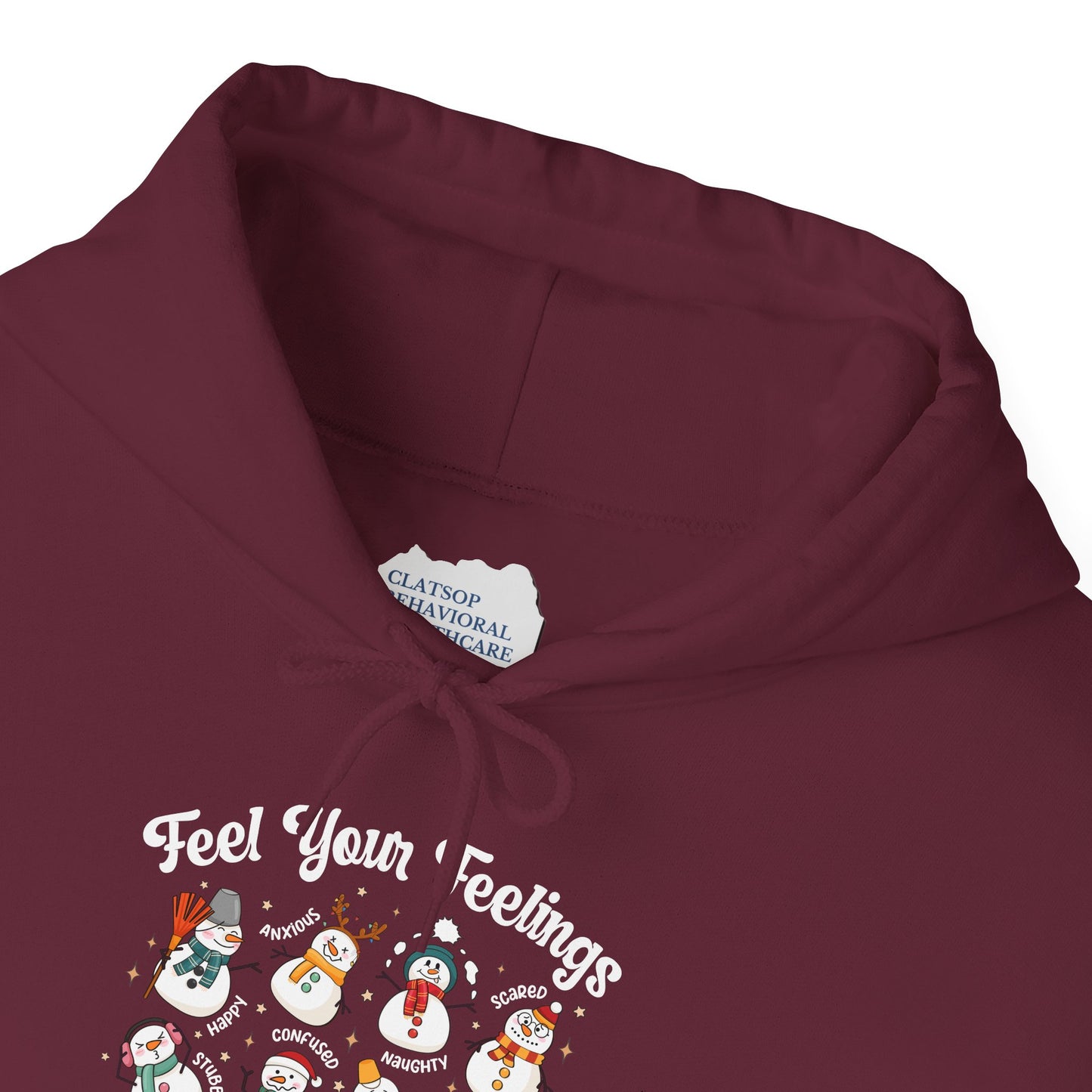 "Feel Your Feelings" Holiday Edition • Unisex Adult Hoodie