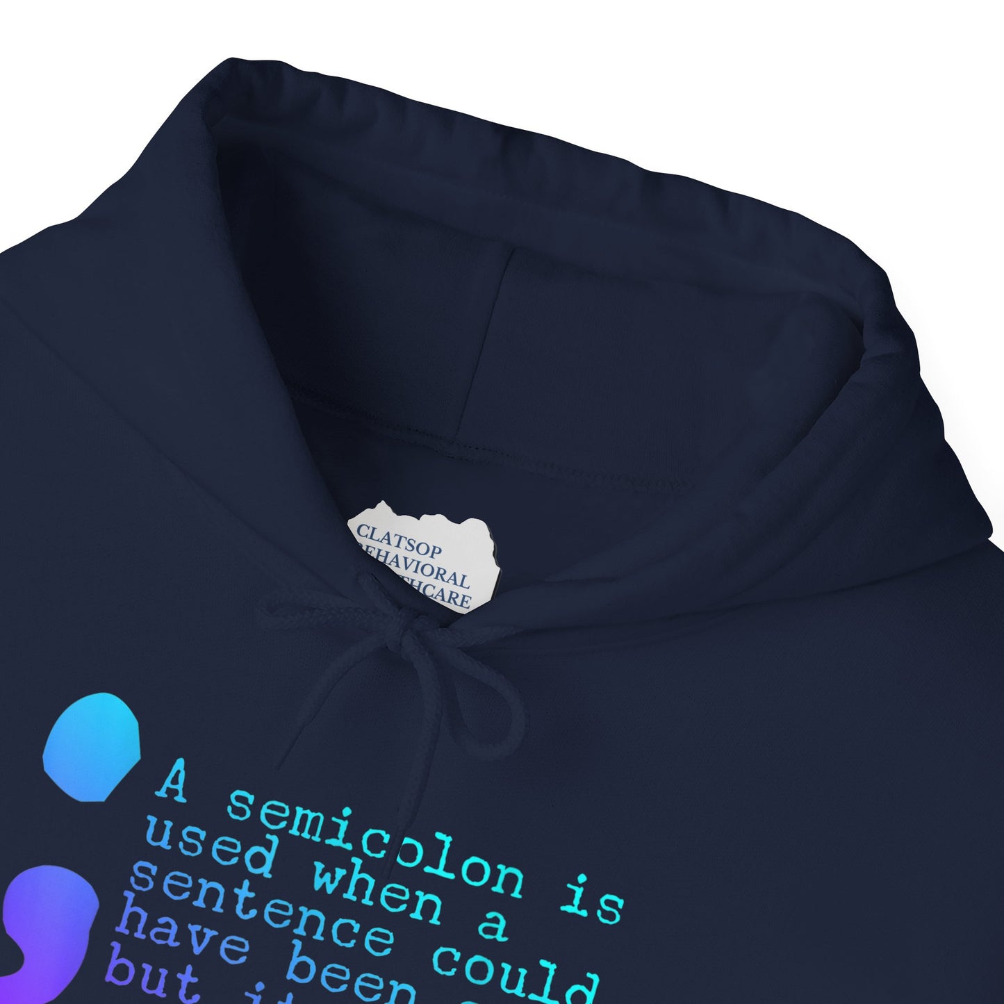 Semicolon Suicide Attempt Survivor Awareness | Unisex Adult Hoodie