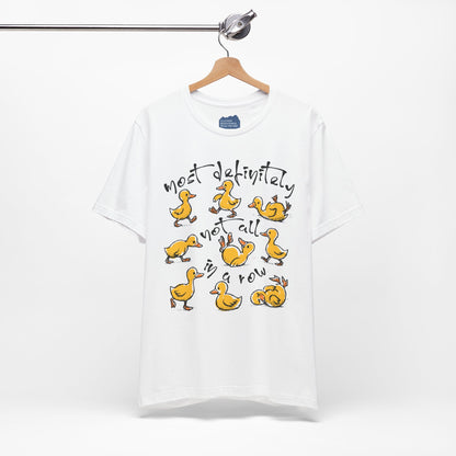 Ducks Amuck • Unisex Adult Short Sleeve T-Shirt