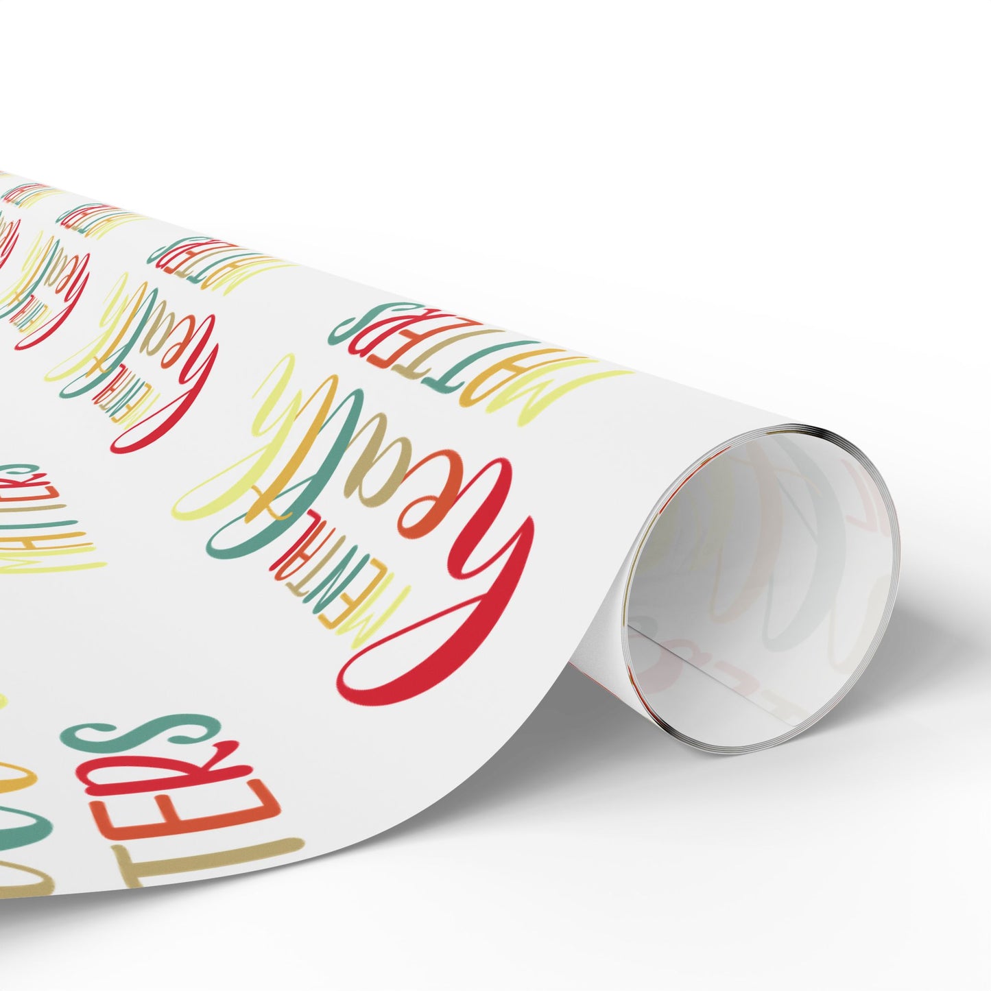 Gradient "Mental Health Matters" • Wrapping Paper Roll