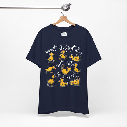 Ducks Amuck • Unisex Adult Short Sleeve T-Shirt