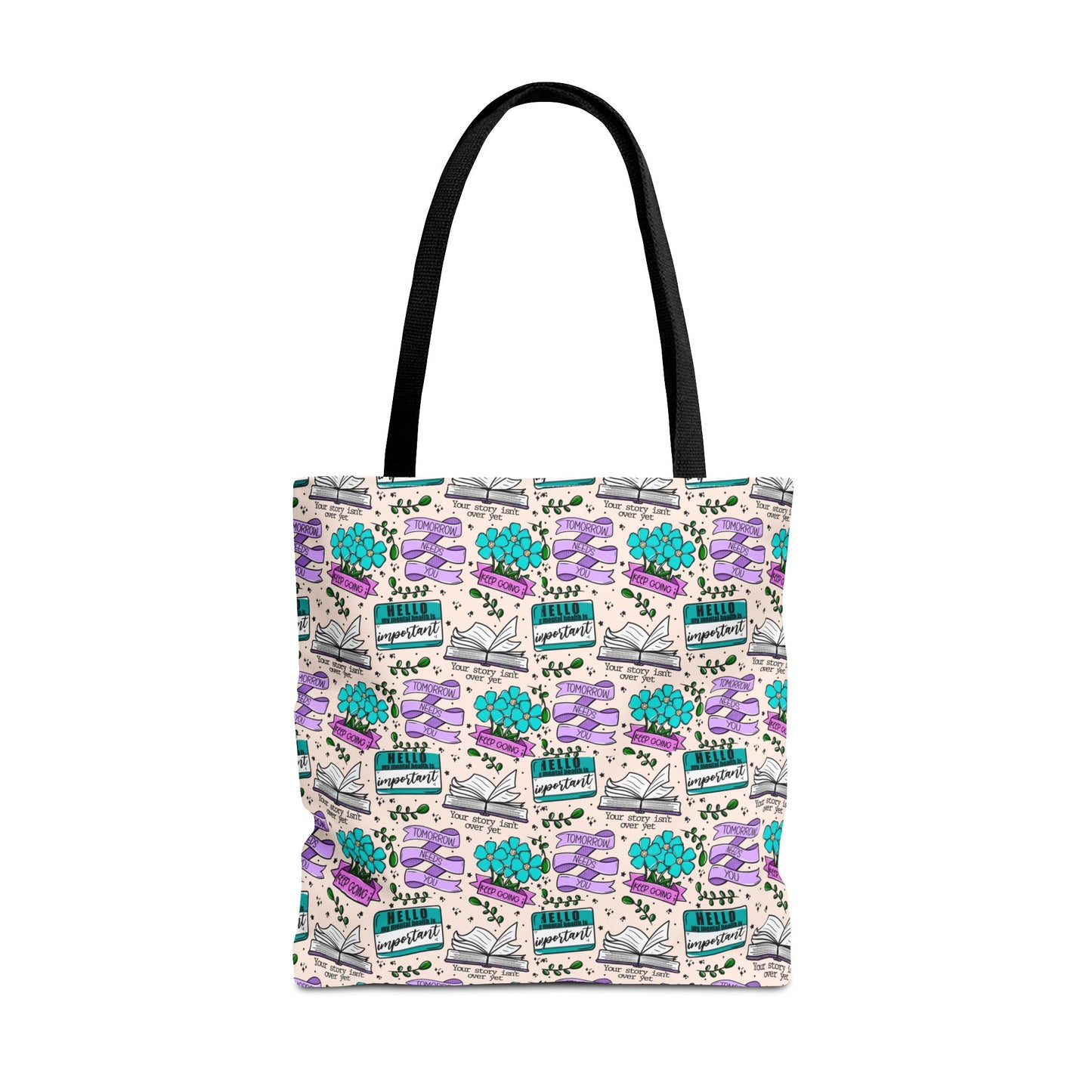 Suicide Prevention Reminder Messages Bag | Eco-Friendly Tote Bag