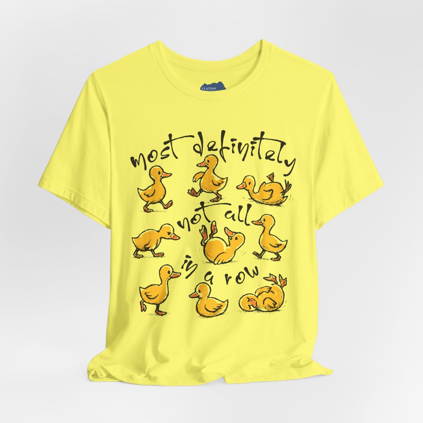 Ducks Amuck • Unisex Adult Short Sleeve T-Shirt