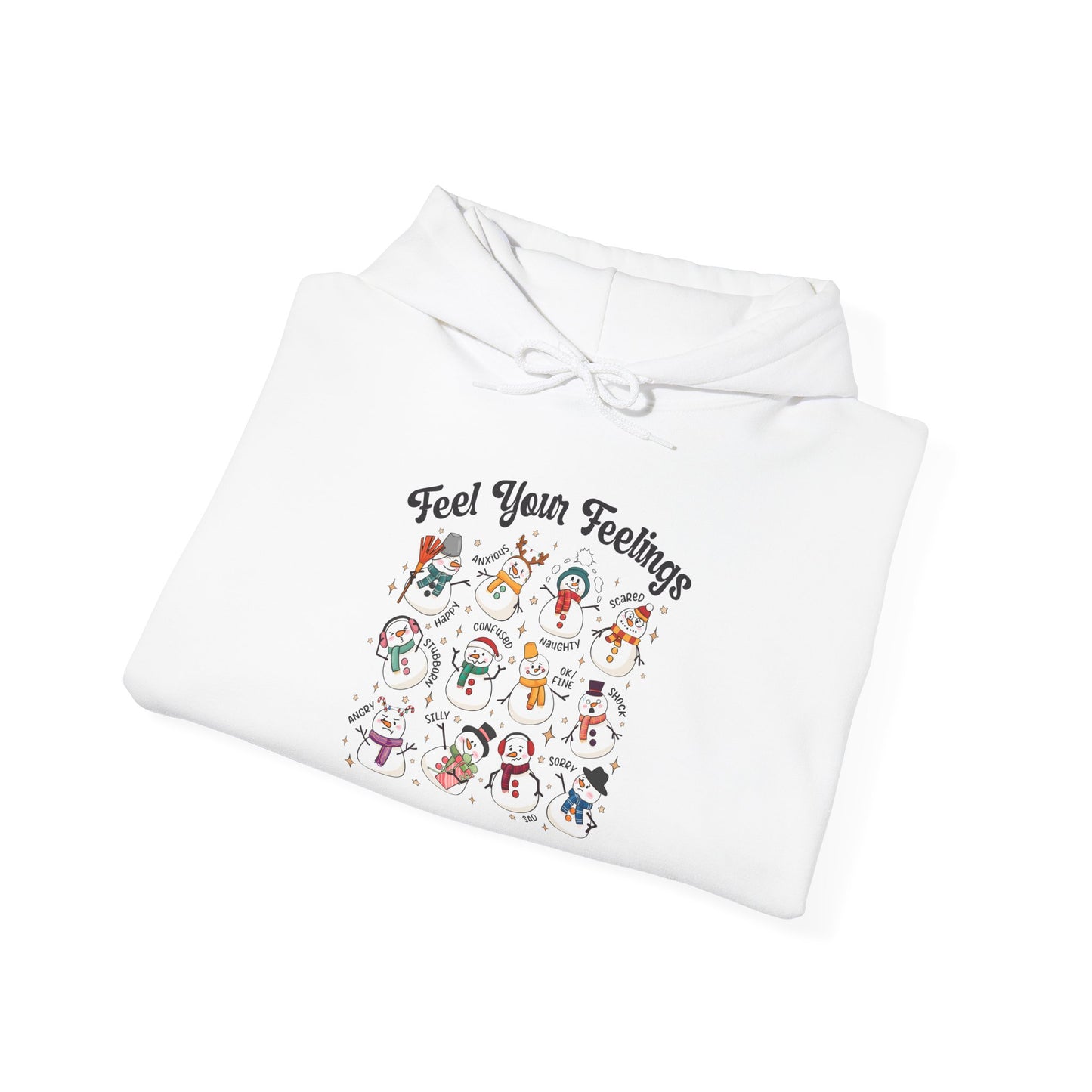 "Feel Your Feelings" Holiday Edition • Unisex Adult Hoodie