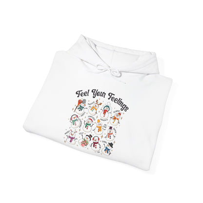 "Feel Your Feelings" Holiday Edition • Unisex Adult Hoodie