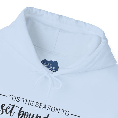 'Tis The Season To Set Boundaries • Unisex Adult Hoodie