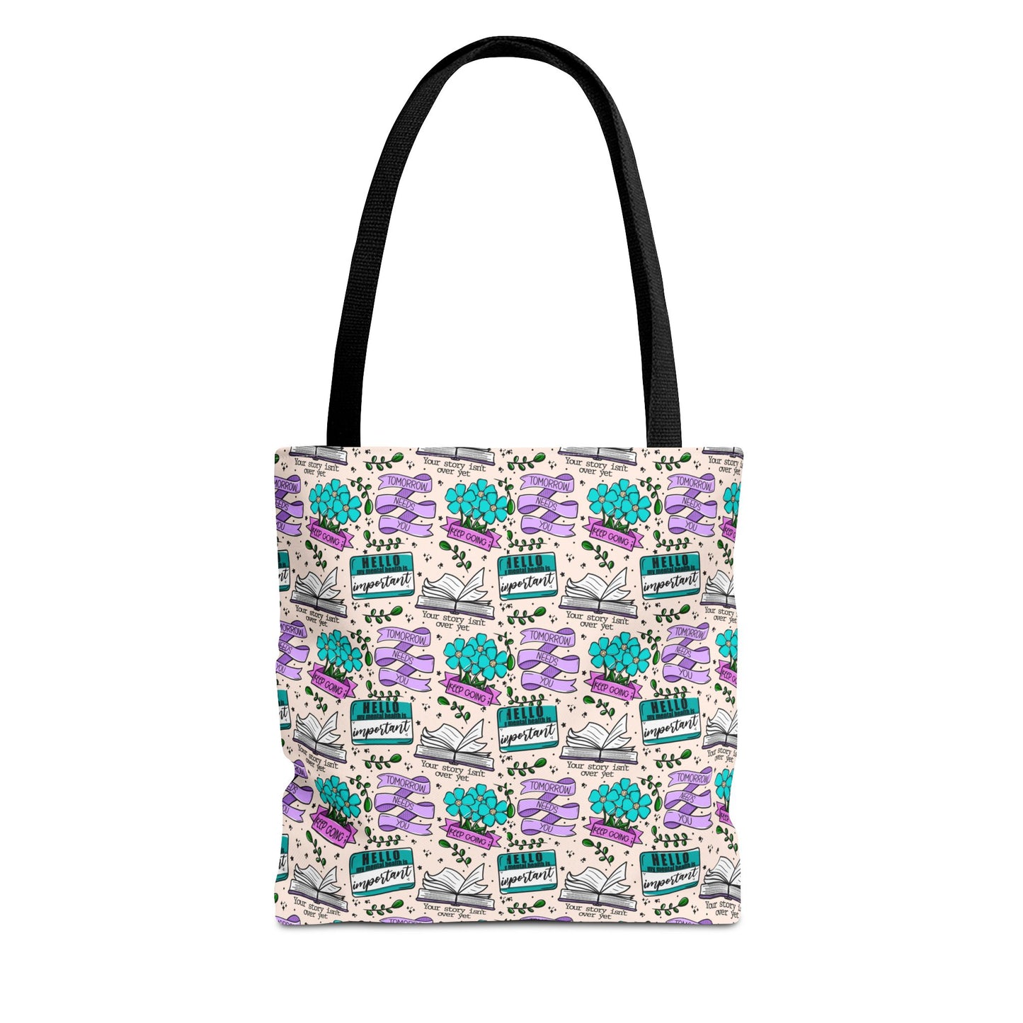 Suicide Prevention Reminder Messages Bag | Eco-Friendly Tote Bag