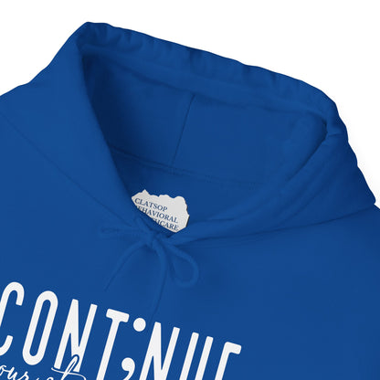 Cont;nue. Your Story is Not Over | Unisex Adult Hoodie