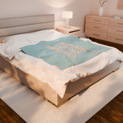 Mental Health Matters | Velveteen Plush Blanket