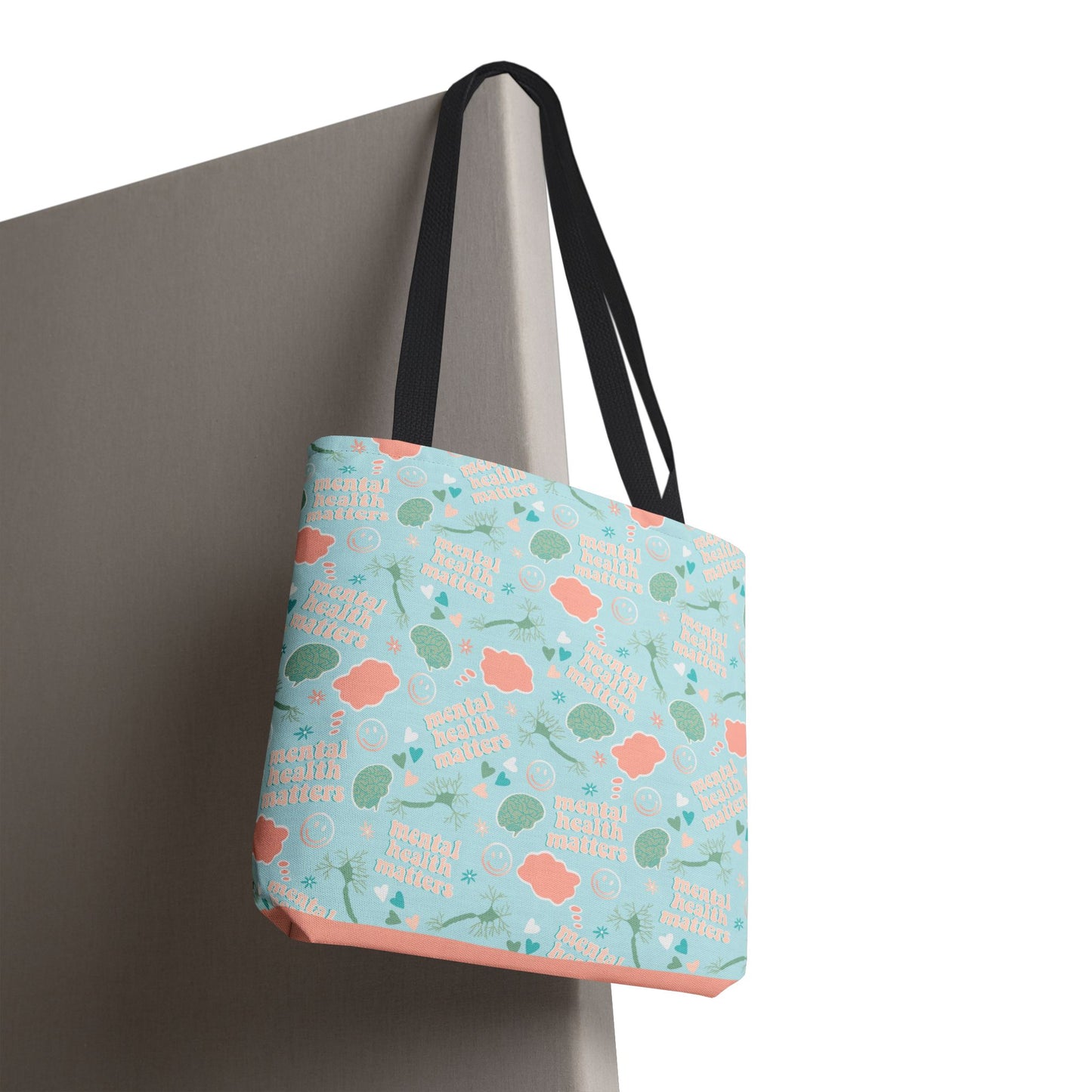 Mental Health Matters Pattern | Eco-friendly Shopping Tote