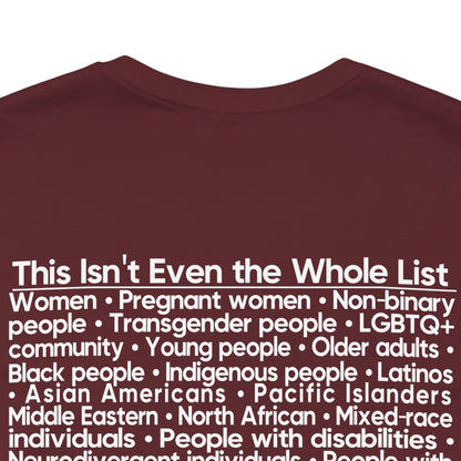 You're Probably DEI Too, Diversity Statement • Unisex Adult Short Sleeve T-Shirt