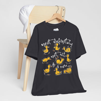 Ducks Amuck • Unisex Adult Short Sleeve T-Shirt
