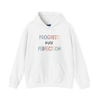 Progress Over Perfection Hoodie - Unisex Adult Hoodie