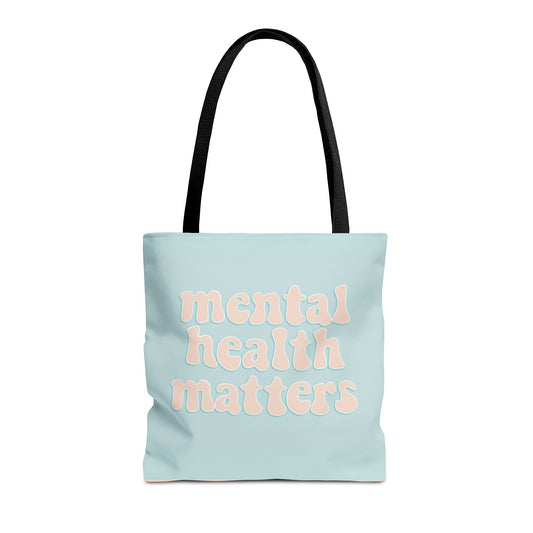 Mental Health Matters Bag | Eco-Friendly Shopping Tote