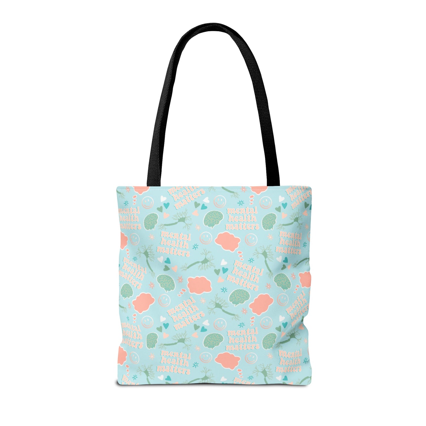 Mental Health Matters Pattern | Eco-friendly Shopping Tote