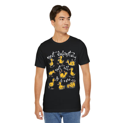 Ducks Amuck • Unisex Adult Short Sleeve T-Shirt