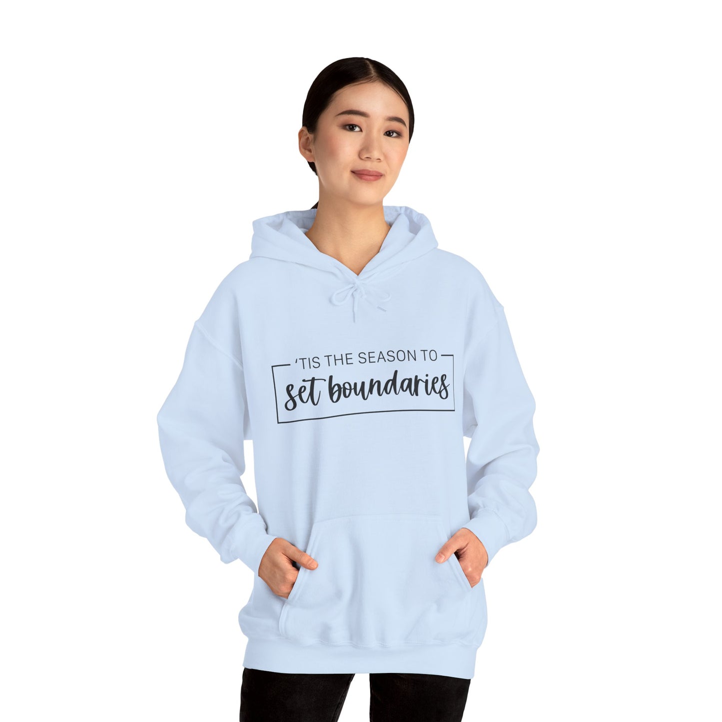 'Tis The Season To Set Boundaries • Unisex Adult Hoodie