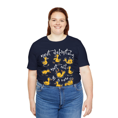Ducks Amuck • Unisex Adult Short Sleeve T-Shirt