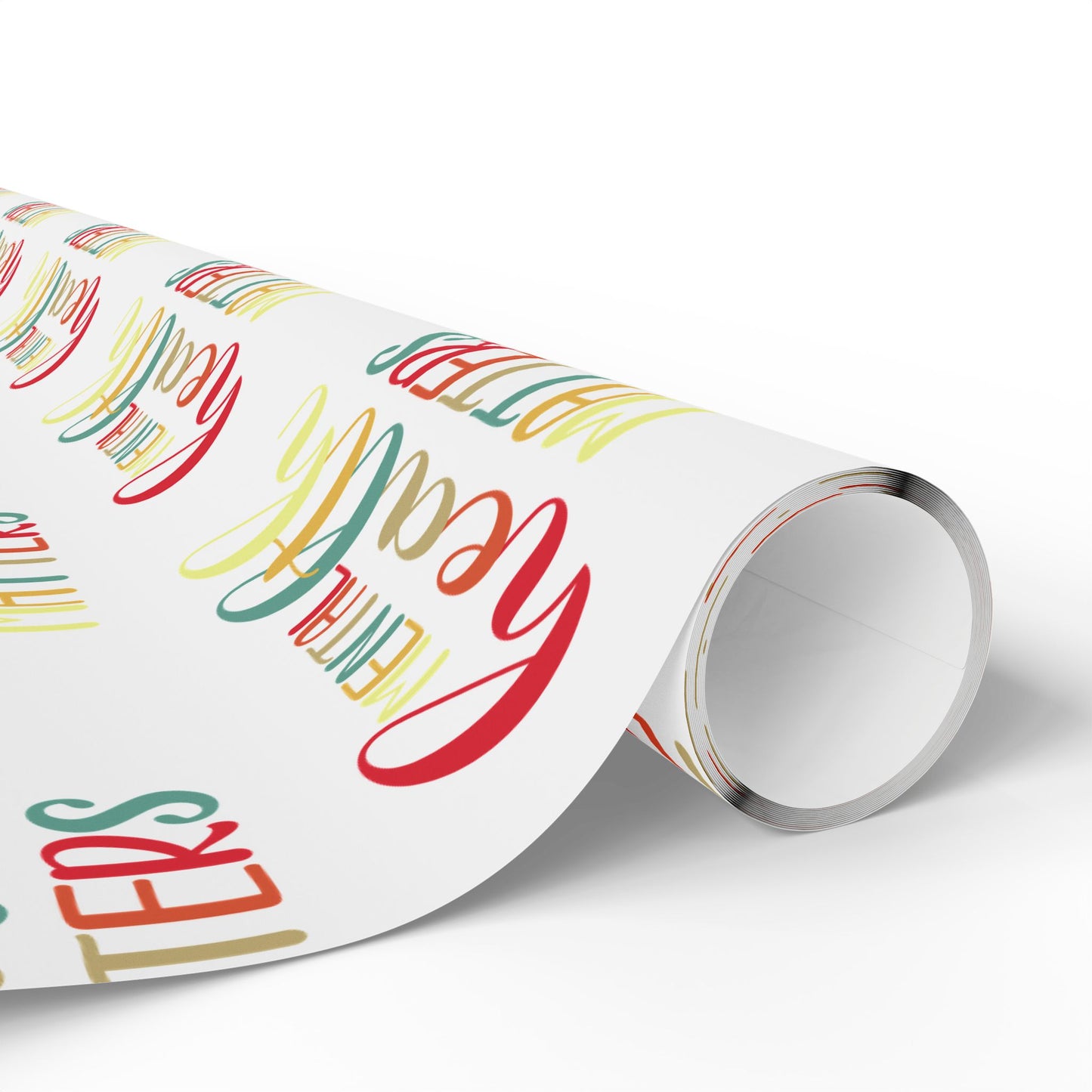 Gradient "Mental Health Matters" • Wrapping Paper Roll