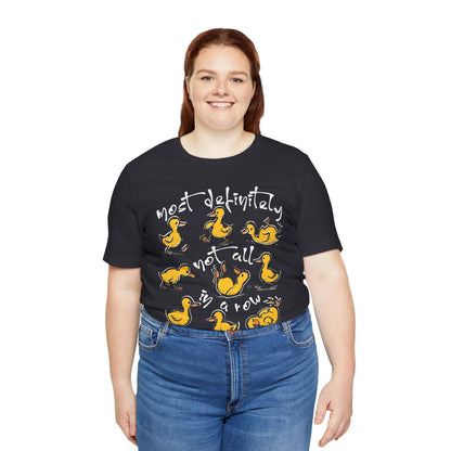 Ducks Amuck • Unisex Adult Short Sleeve T-Shirt