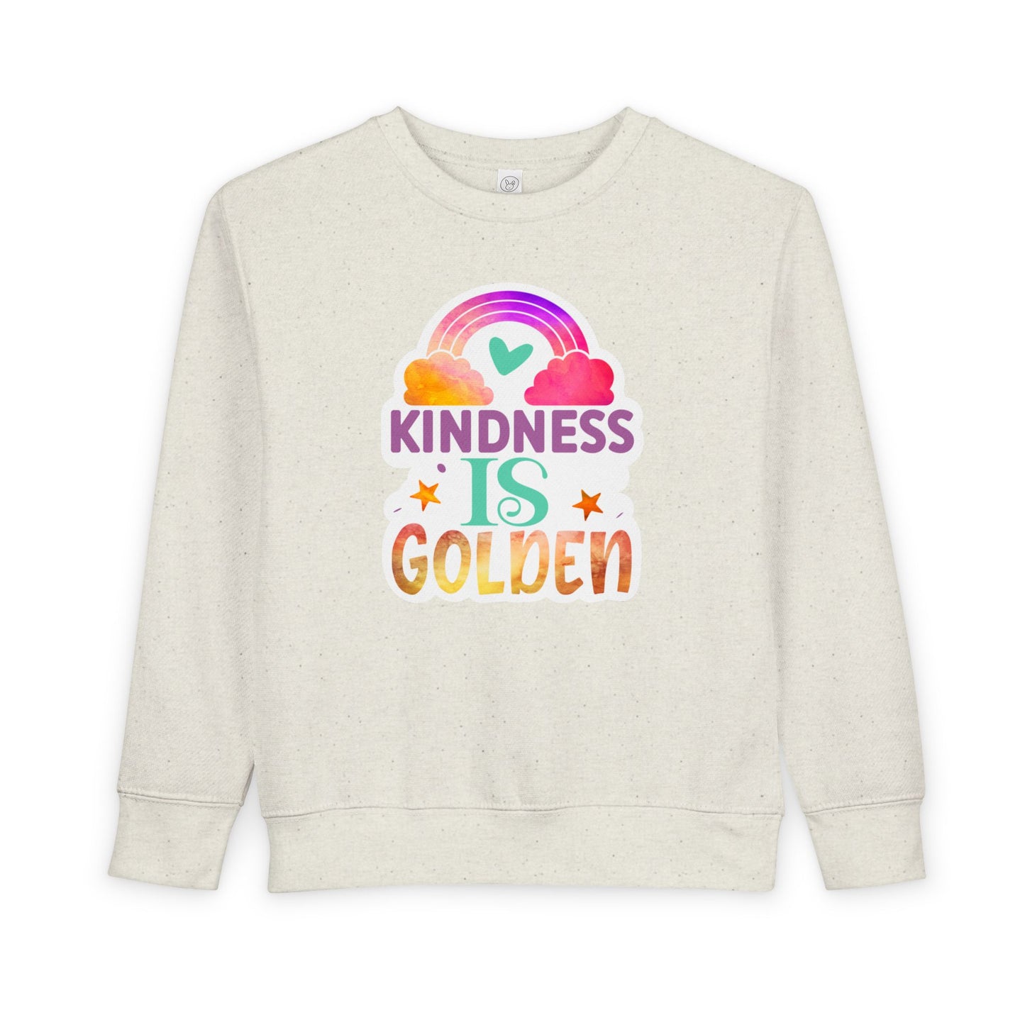 Kindness is Golden • Unisex Toddler Crewneck Sweatshirt