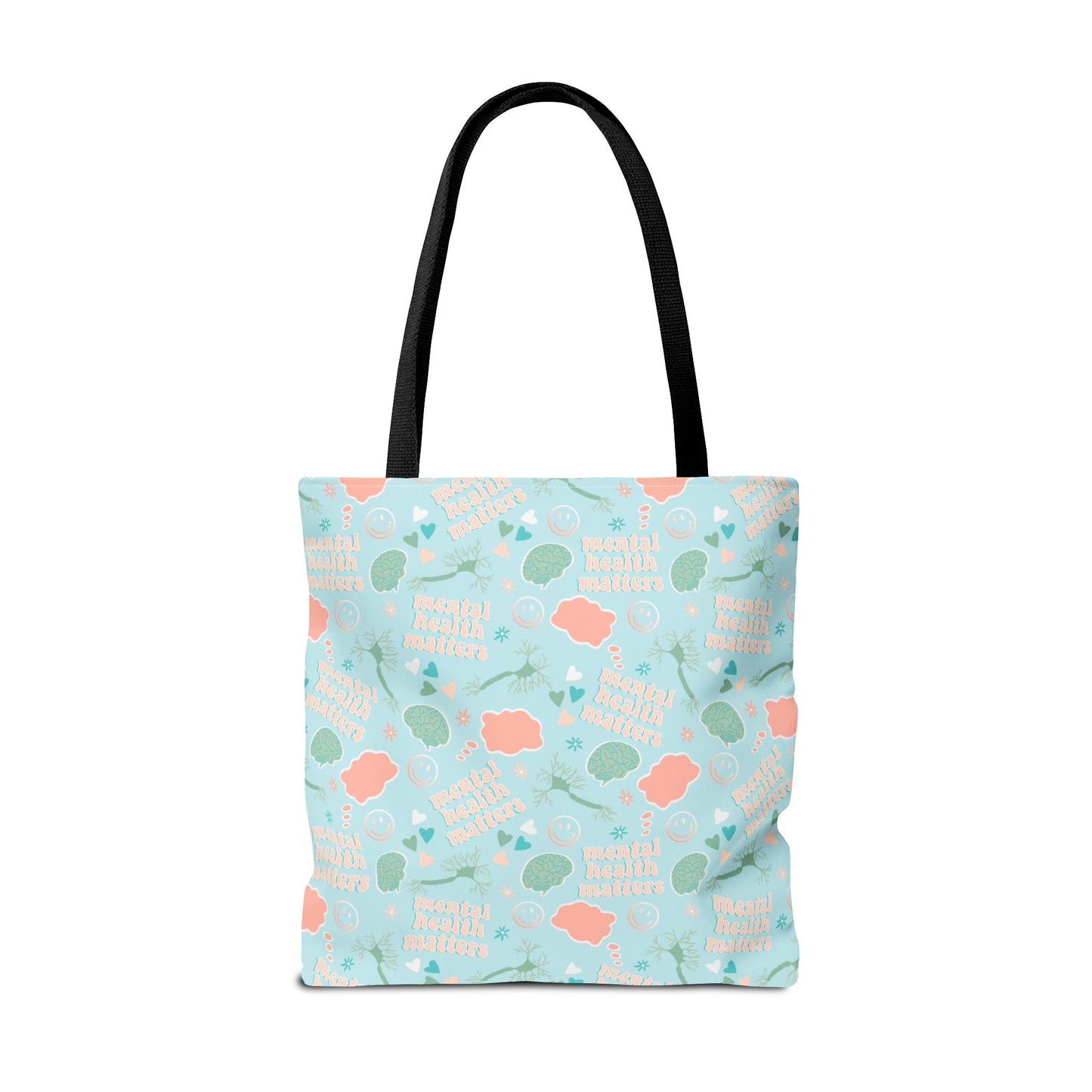 Mental Health Matters Pattern | Eco-friendly Shopping Tote