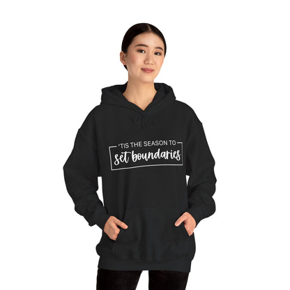 'Tis The Season To Set Boundaries • Unisex Adult Hoodie