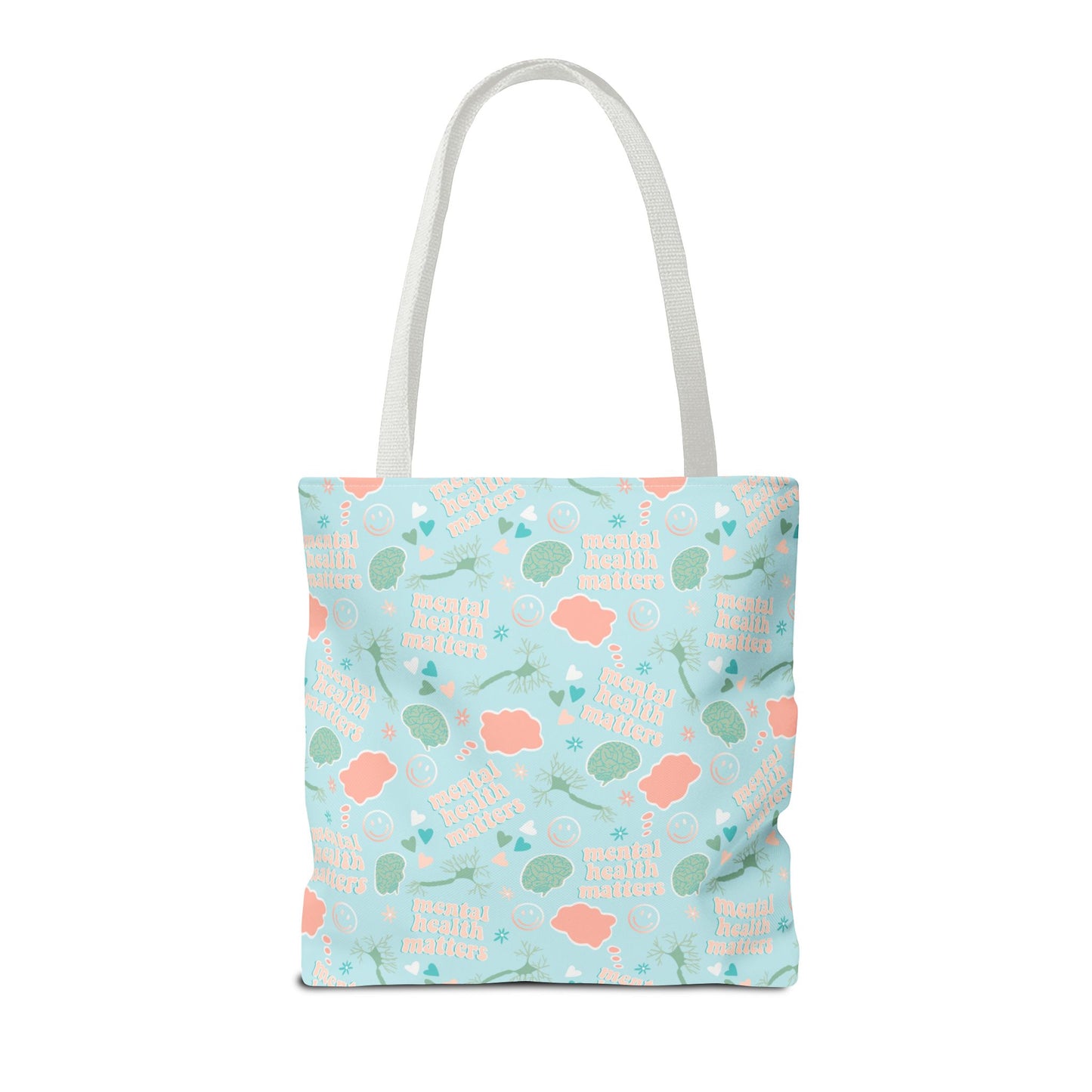 Mental Health Matters Pattern | Eco-friendly Shopping Tote