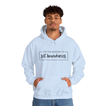 'Tis The Season To Set Boundaries • Unisex Adult Hoodie