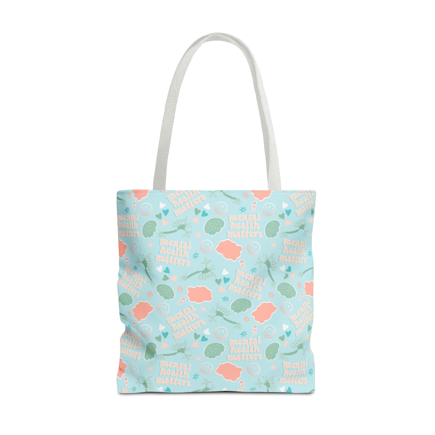 Mental Health Matters Pattern | Eco-friendly Shopping Tote