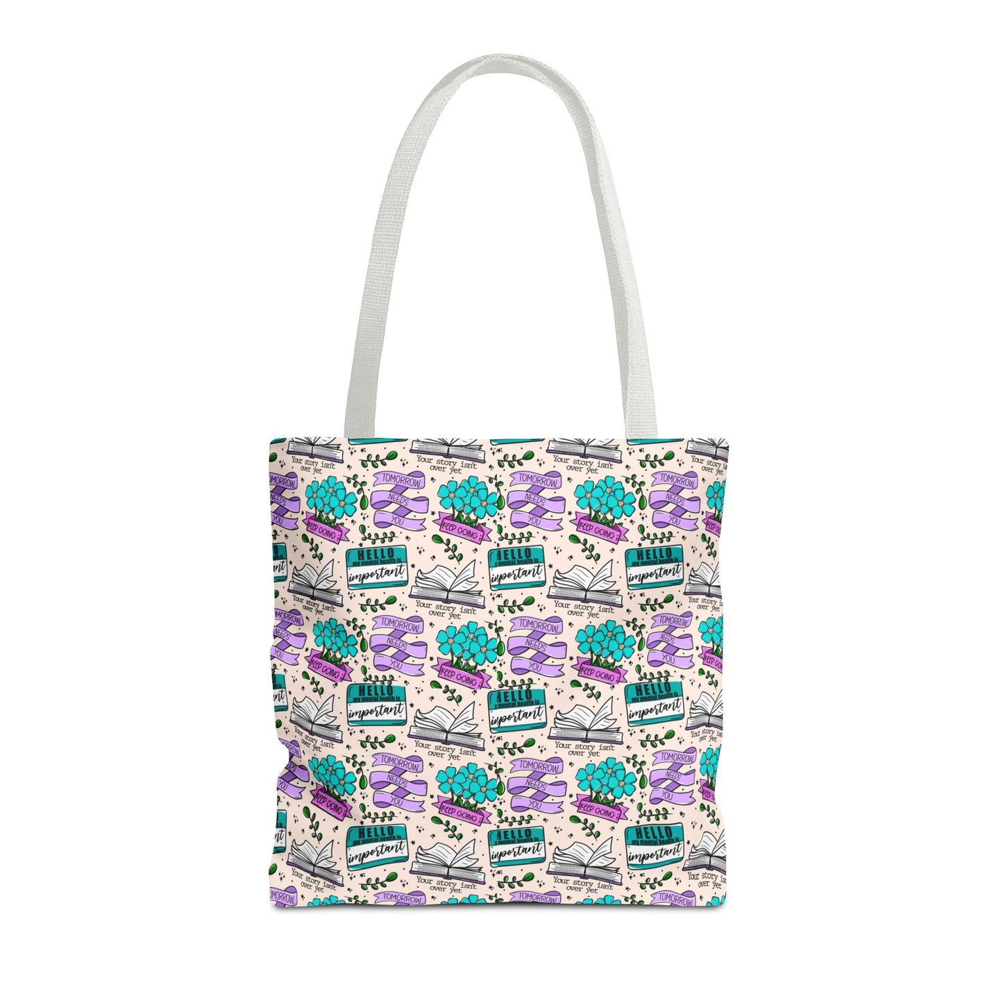 Suicide Prevention Reminder Messages Bag | Eco-Friendly Tote Bag