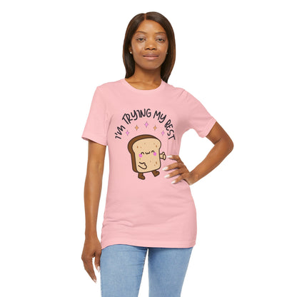 I'm Trying My Best | Unisex Adult Short Sleeve T-Shirt