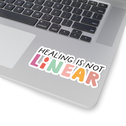 Healing is Not Linear • Kiss-Cut Stickers