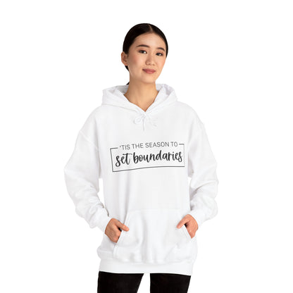 'Tis The Season To Set Boundaries • Unisex Adult Hoodie