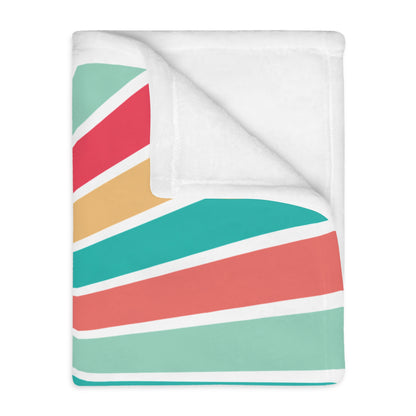 'You Are Enough' | Velveteen Throw Blanket