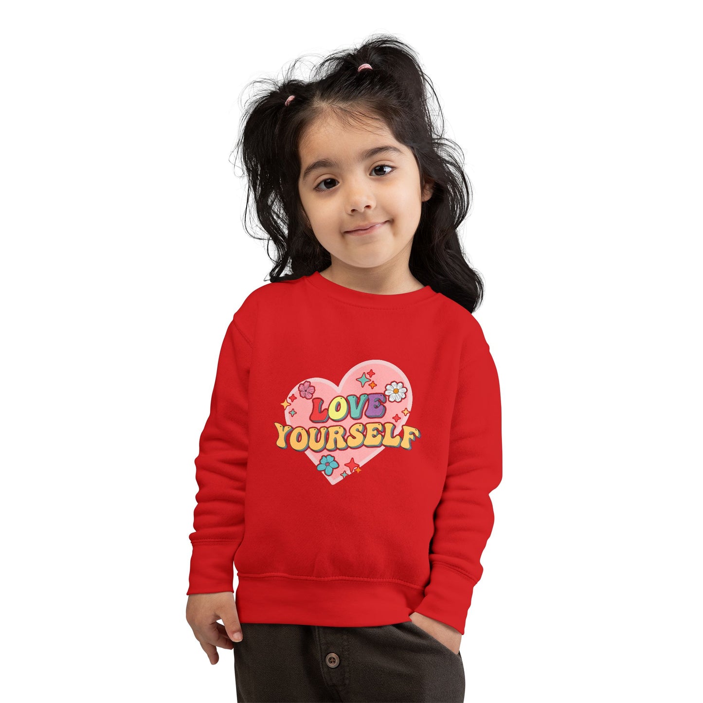 Love Yourself • Unisex Toddler Sweatshirt