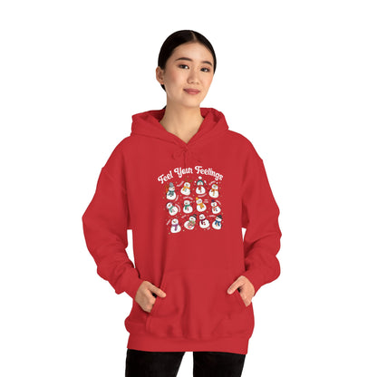 "Feel Your Feelings" Holiday Edition • Unisex Adult Hoodie