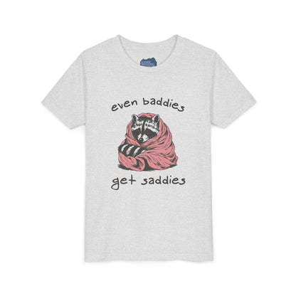 Even Baddies Get Saddies • Unisex Youth Short Sleeve T-Shirt