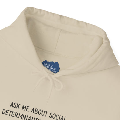 Ask Me About Social Determinants of Health • Unisex Adult Hoodie