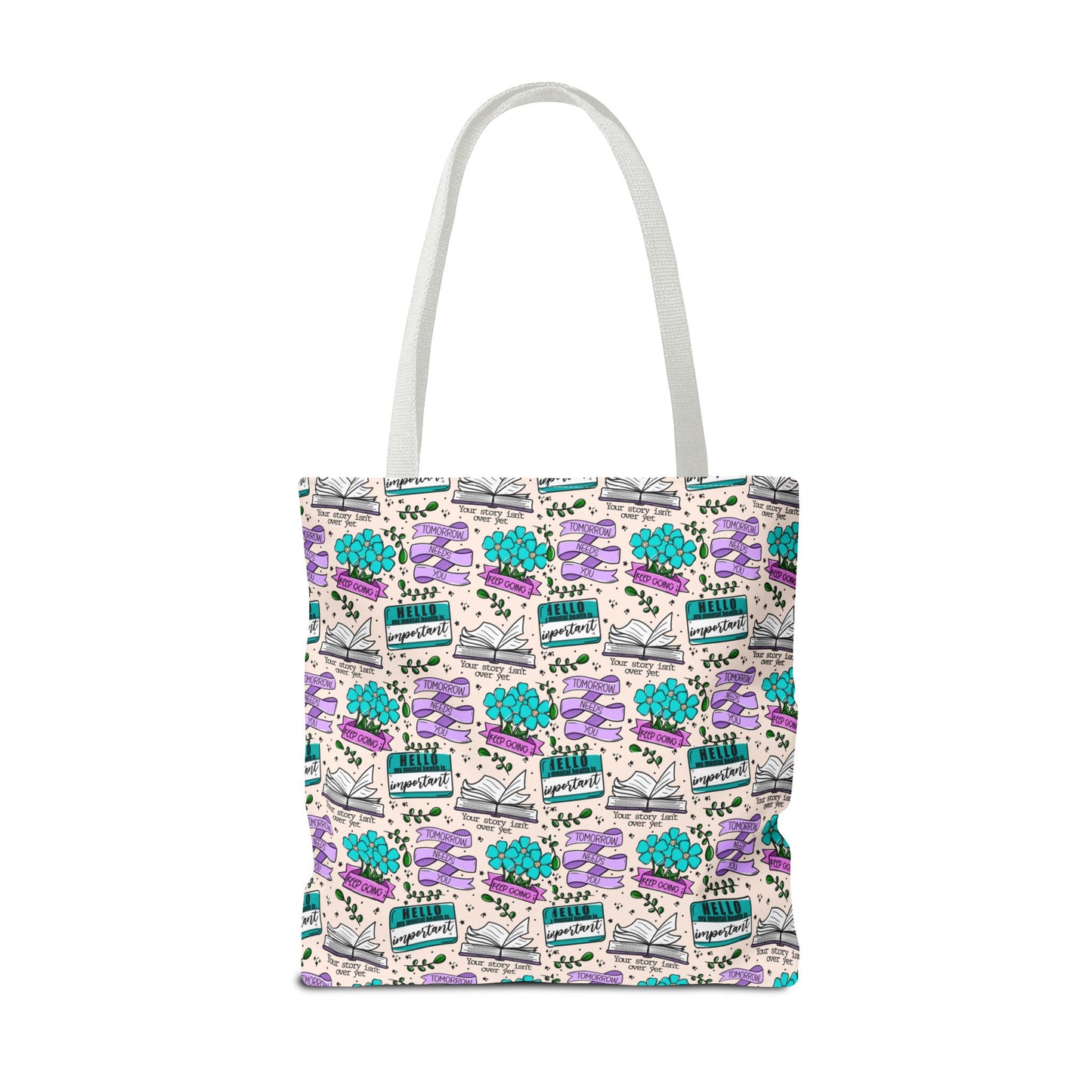 Suicide Prevention Reminder Messages Bag | Eco-Friendly Tote Bag
