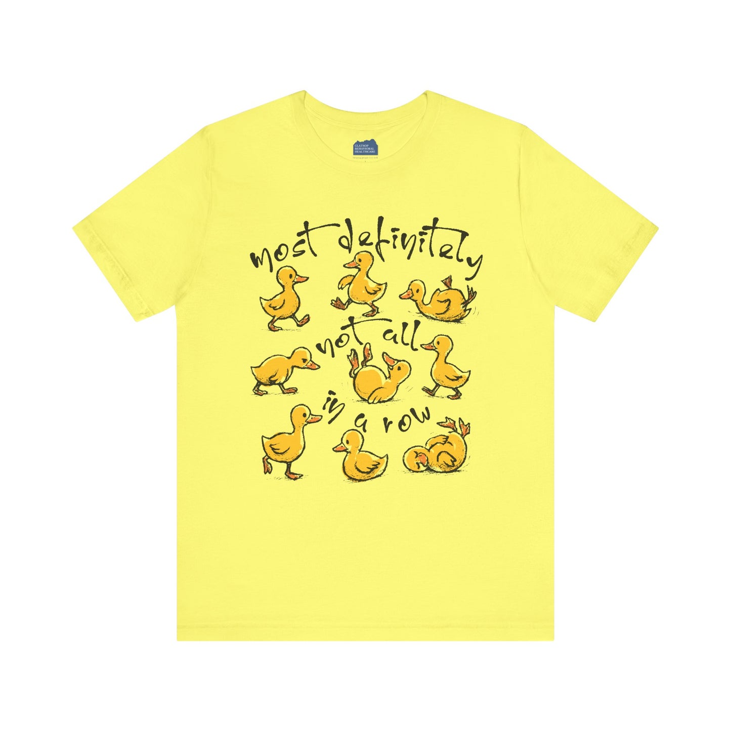 Ducks Amuck • Unisex Adult Short Sleeve T-Shirt
